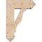 Ekena Millwork Funston Arts and Crafts Smooth Bracket w/ Offset Brace, Douglas Fir, 7 1/2"W x 20"D x 28"H BKT0806X20X28FST03SDF - alternate 3